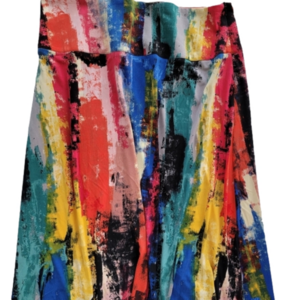 Sunny Leigh Allison Print Skirt Size Medium EUC